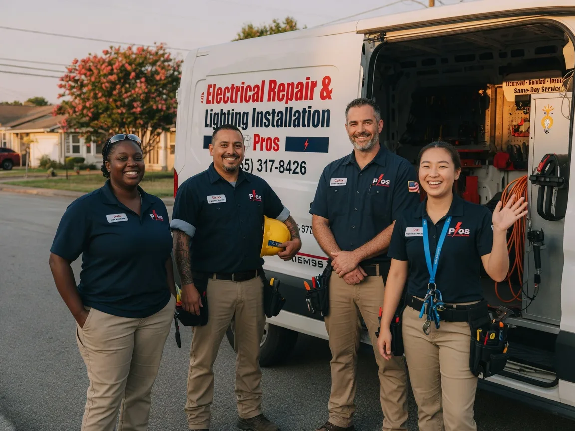 Licensed Electrician company in Warren, TX